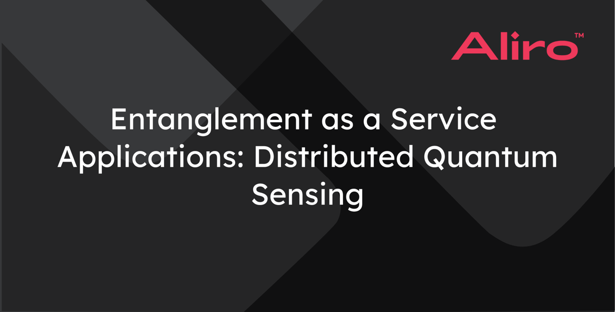 Entanglement as a Service Applications: Distributed Quantum Sensing