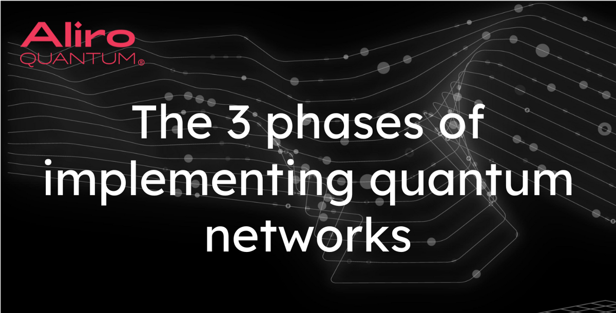 The 3 phases of implementing quantum networks