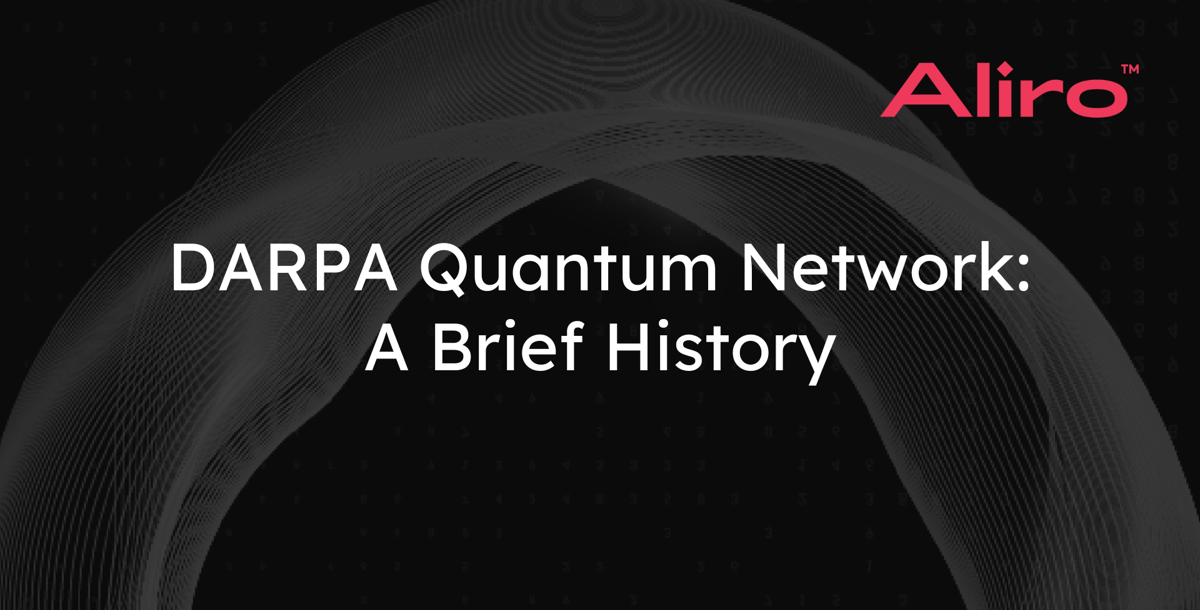 DARPA Quantum Network: A Brief History