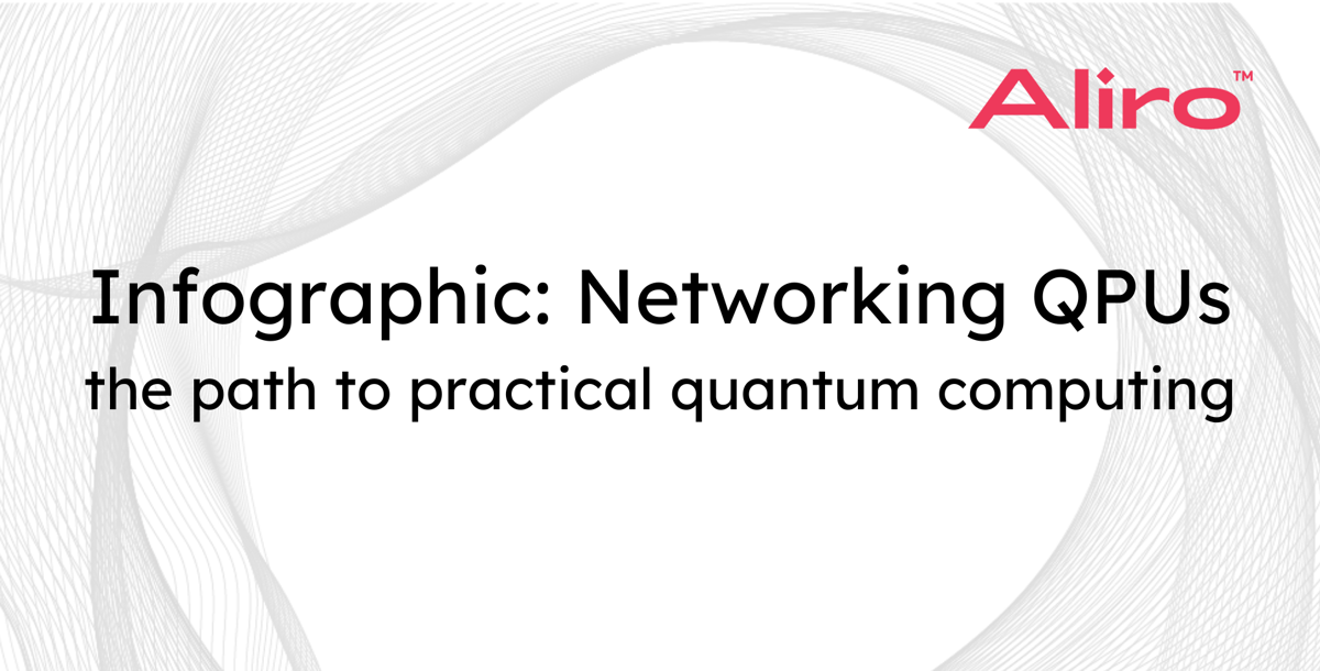 Infographic: Networking QPUs, the path to practical quantum computing