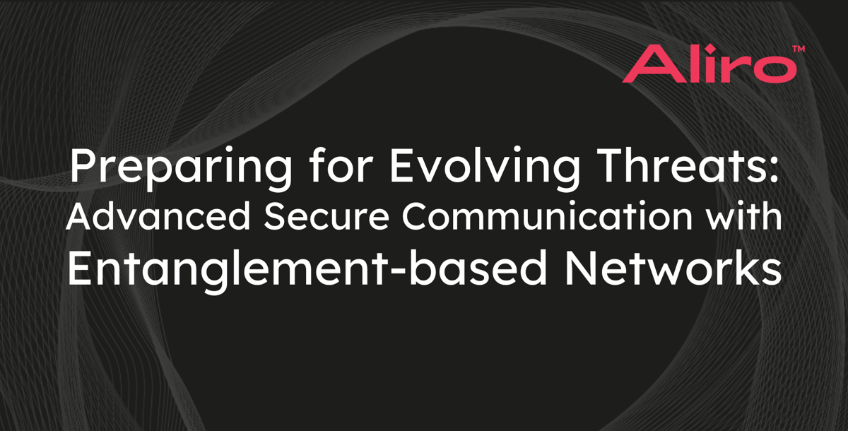 Preparing for Evolving Threats: Advanced Secure Communication with Entanglement-based Networks