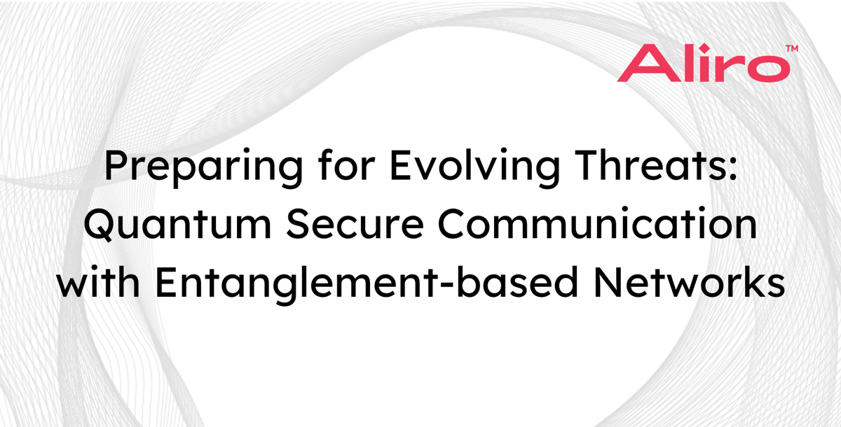 Preparing for Evolving Threats: Quantum Secure Communication with Entanglement-based Networks