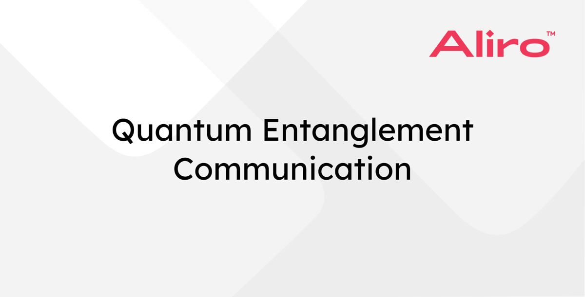 Quantum Entanglement Communication