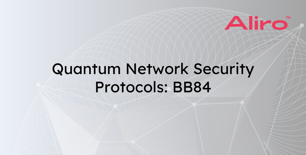 Quantum Network Security Protocols: BB84