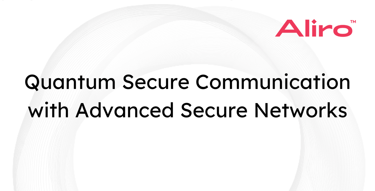 Quantum Secure Communication through Advanced Secure Networks