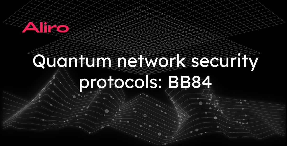 Quantum network security protocols: BB84