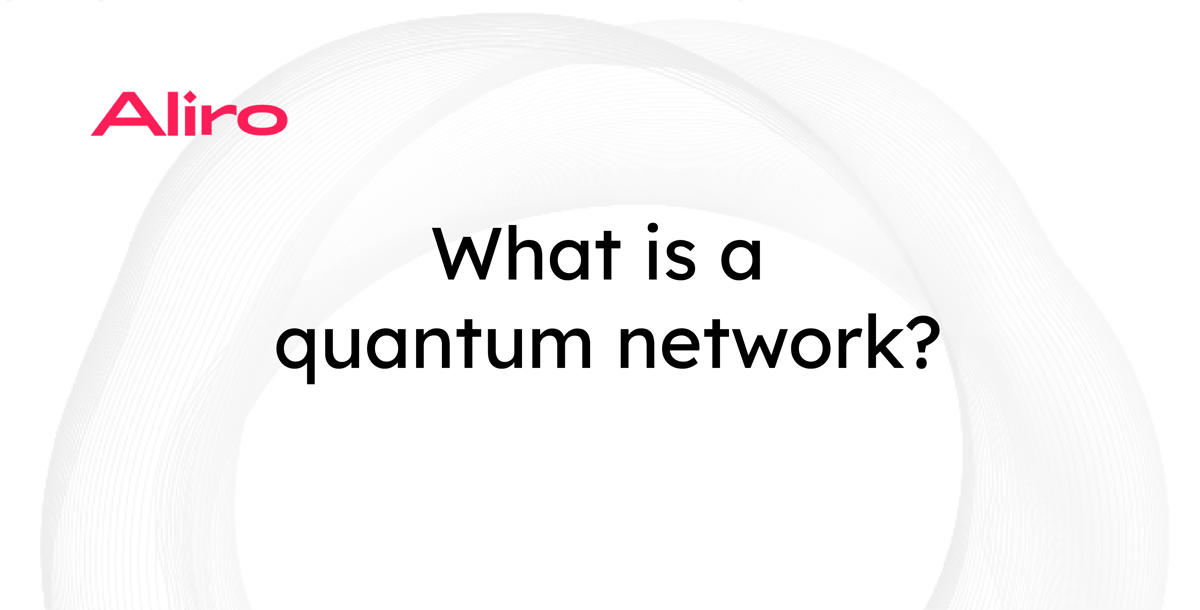 What is a quantum network?