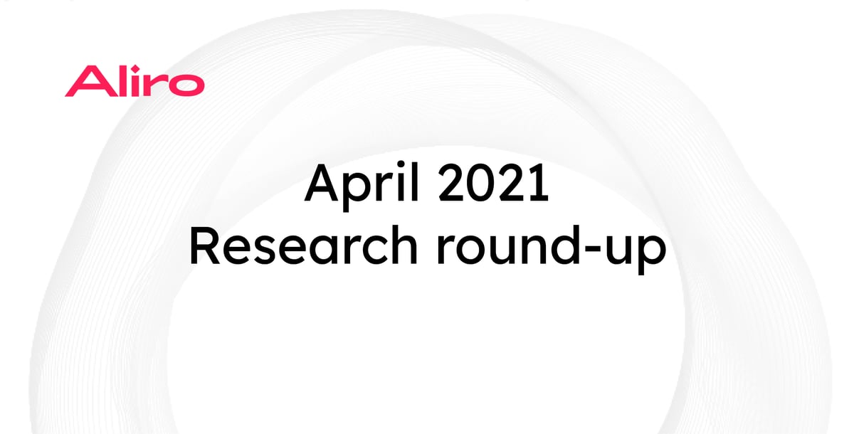 April 2021 research round-up