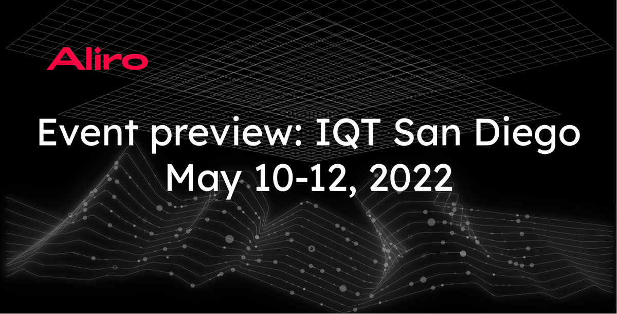 Event preview: IQT San Diego May 10-12